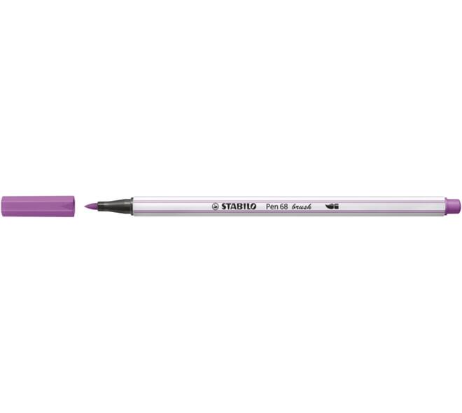 Brushstift STABILO Pen 568/60 pruimenpaars
