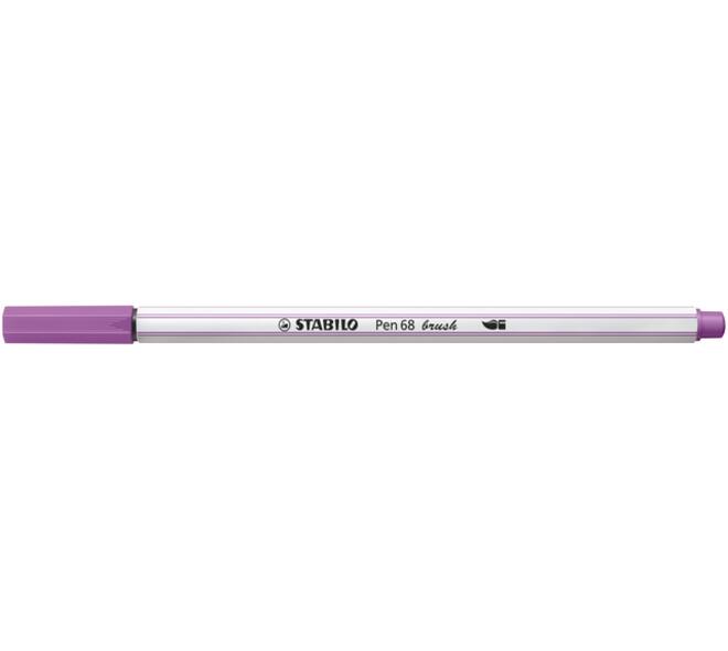 Brushstift STABILO Pen 568/60 pruimenpaars