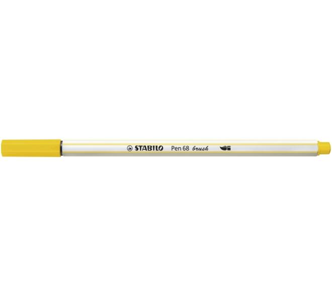 Brushstift STABILO Pen 568/24 citroengeel