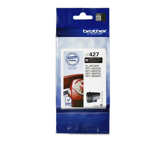 Inktcartridge Brother LC-427BK zwart