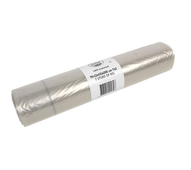 Afvalzak Cleaninq perforatie en sluitlint 400 liter doos à 84 stuks