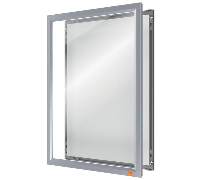 Kliklijst Nobo Impression Pro A4 zilver