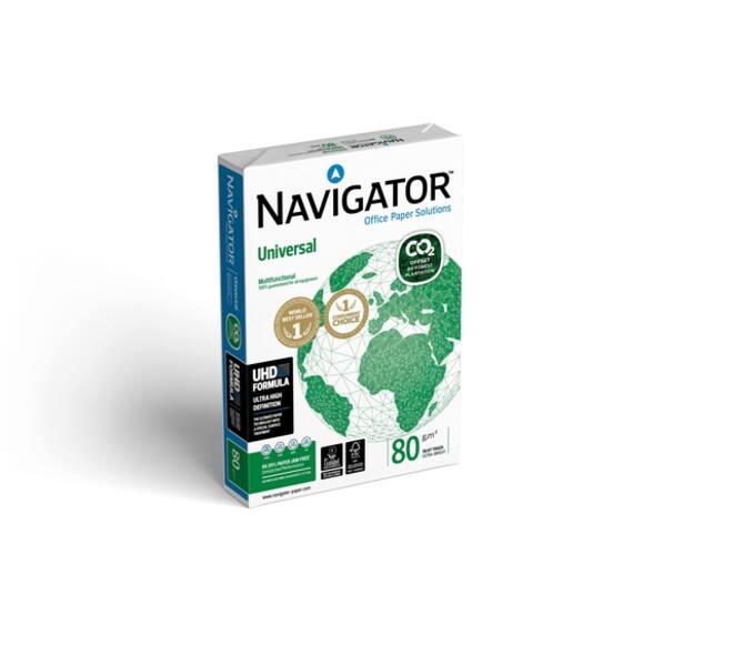 Kopieerpapier Navigator Universal CO2 A4 80gr wit 500 vel
