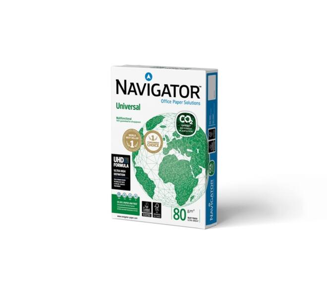 Kopieerpapier Navigator Universal CO2 A4 80gr wit 500 vel