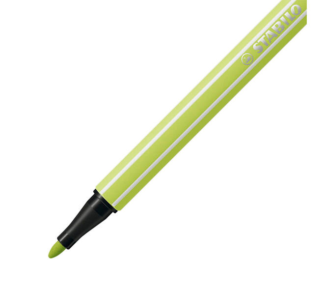 Viltstift STABILO Pen 68/14 medium vleugje limoen