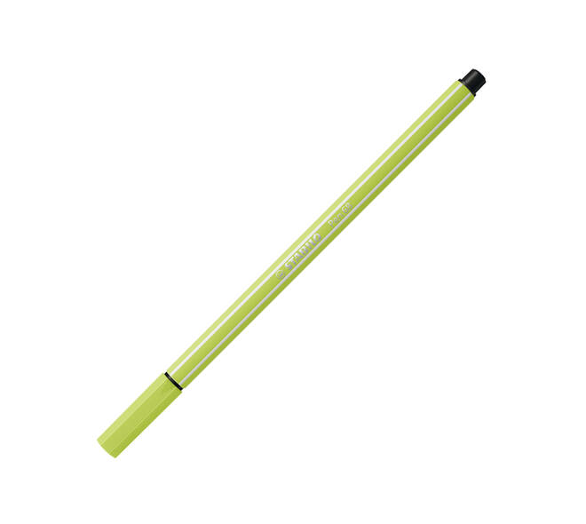 Viltstift STABILO Pen 68/14 medium vleugje limoen