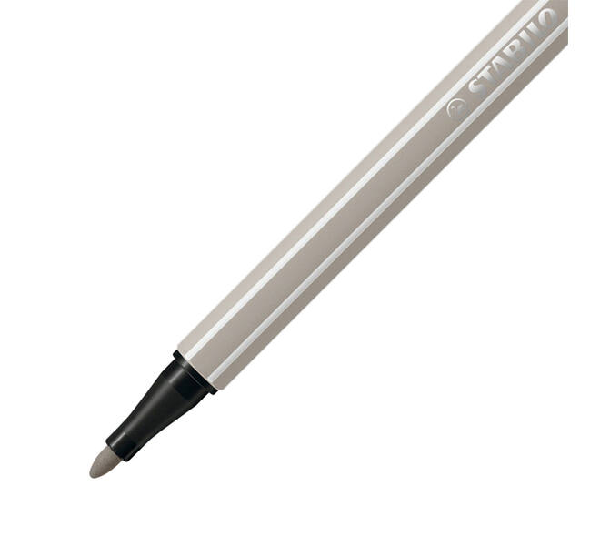 Viltstift STABILO Pen 68/93 medium  warm grijs