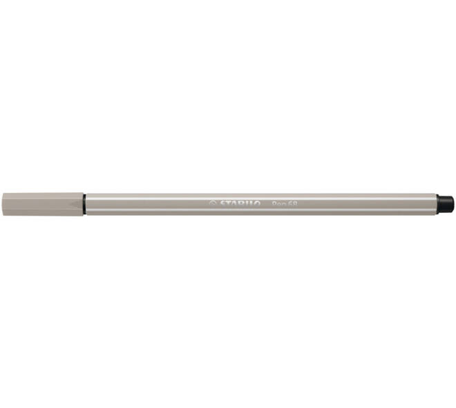 Viltstift STABILO Pen 68/93 medium  warm grijs