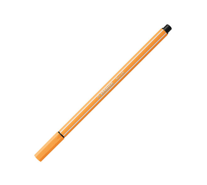 Viltstift STABILO Pen 68/85 medium papaja