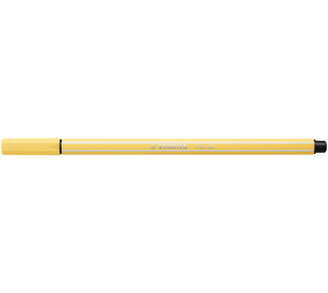 Viltstift STABILO Pen 68/23 medium lichtgeel
