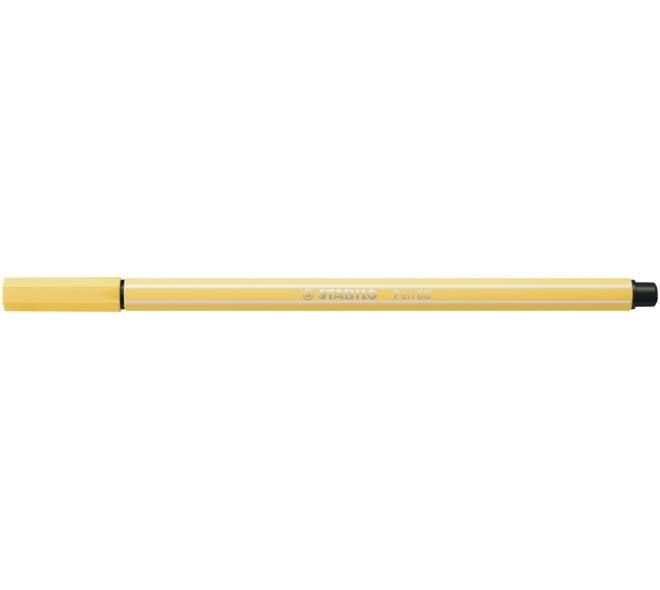 Viltstift STABILO Pen 68/23 medium lichtgeel