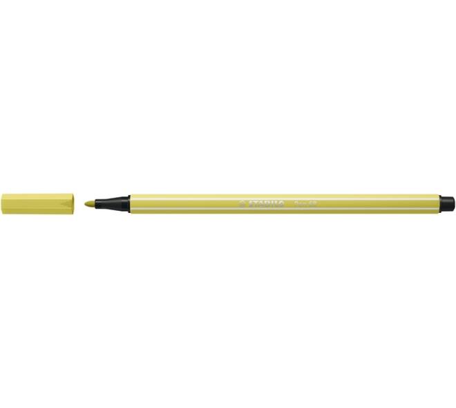 Viltstift STABILO Pen 68/67 medium mosterd