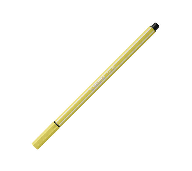 Viltstift STABILO Pen 68/67 medium mosterd