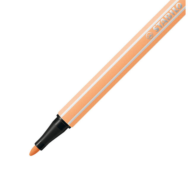 Viltstift STABILO Pen 68/25 medium pastel oranje