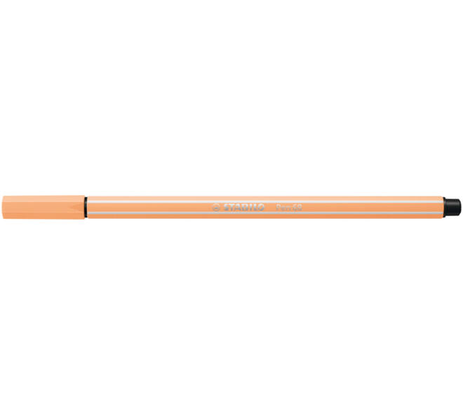 Viltstift STABILO Pen 68/25 medium pastel oranje