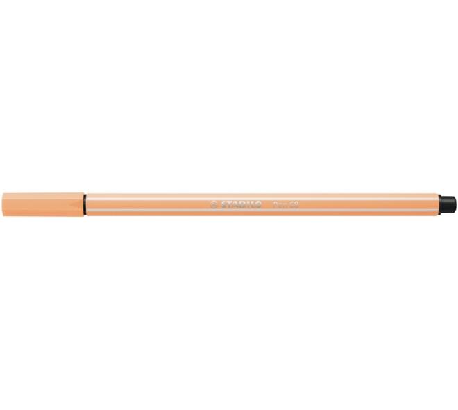 Viltstift STABILO Pen 68/25 medium pastel oranje