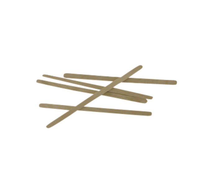Roerstaafje IEZZY 110mm hout 1000 stuks
