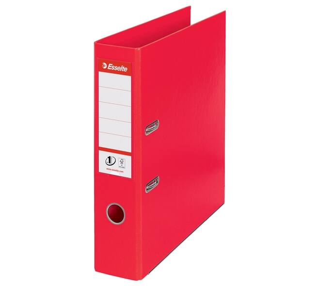 Ordner Esselte Vivida No.1 multipack 75mm A4 5 stuks rood