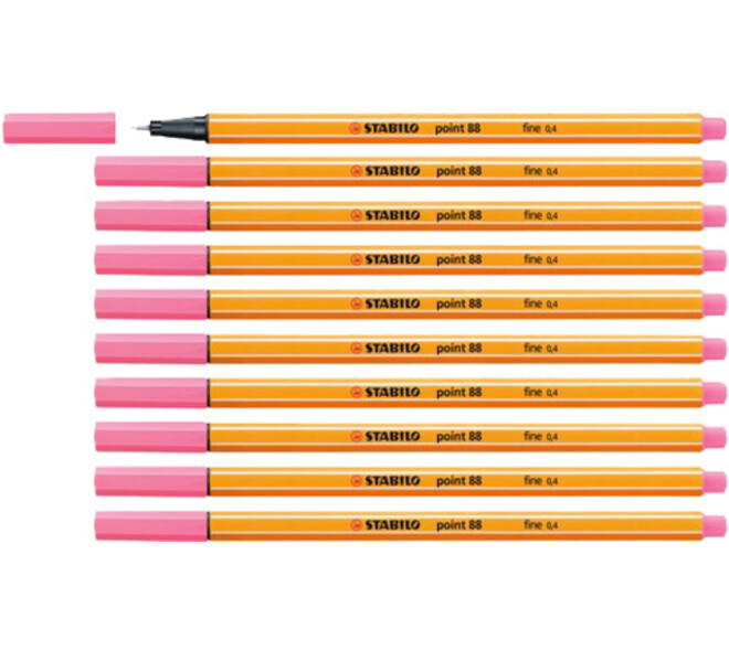 Fineliner STABILO point 88/29 fijn roze