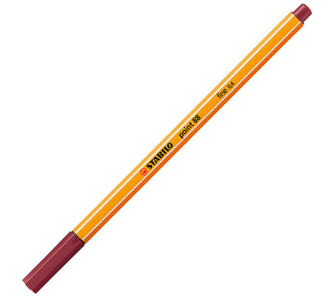 Fineliner STABILO point 88/19 fijn heidepaars
