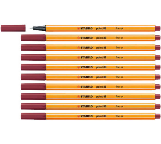 Fineliner STABILO point 88/19 fijn heidepaars