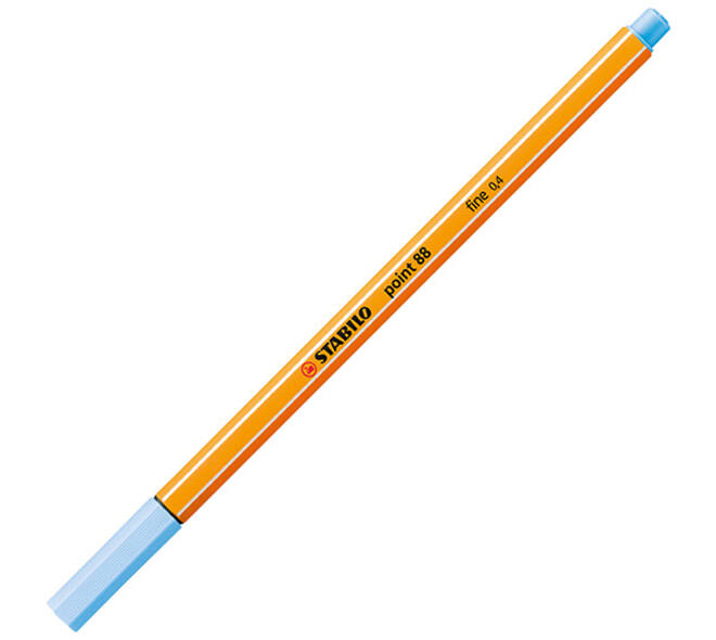 Fineliner STABILO point 88/11 fijn ijsblauw
