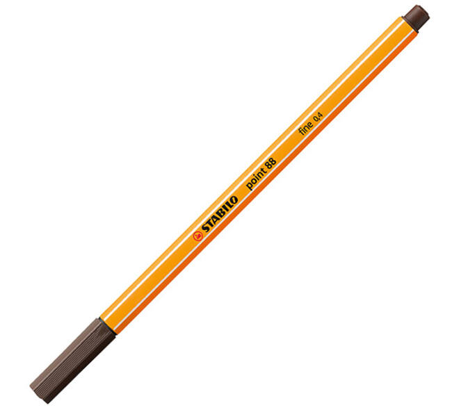 Fineliner STABILO point 88/65 fijn amber
