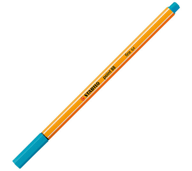 Fineliner STABILO point 88/31 fijn lichtblauw