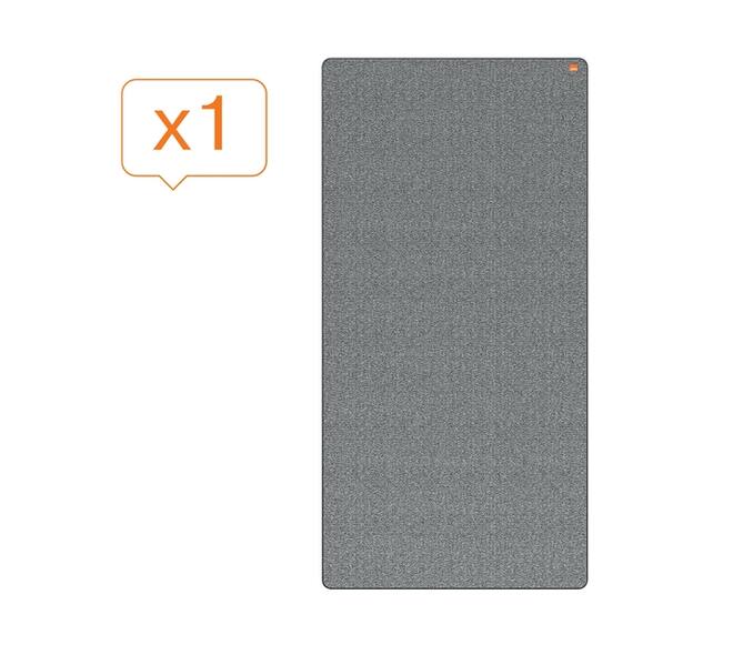 Draagbaar whiteboard en memobord Nobo Move & Meet 90x180cm