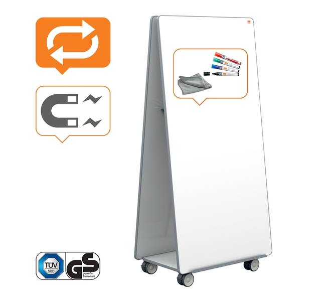 Whiteboard systeem Nobo Move & Meet 90x180cm