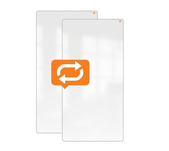 Whiteboard systeem Nobo Move & Meet 90x180cm