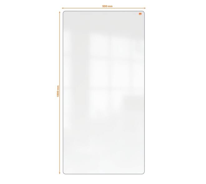 Whiteboard Nobo Move & Meet 90x180cm grijs