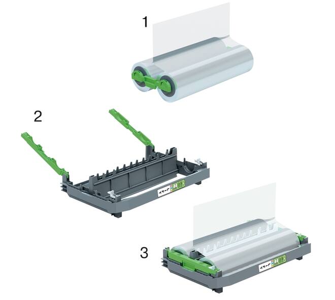 Lamineercassette GBC Foton hervulbaar 100micron