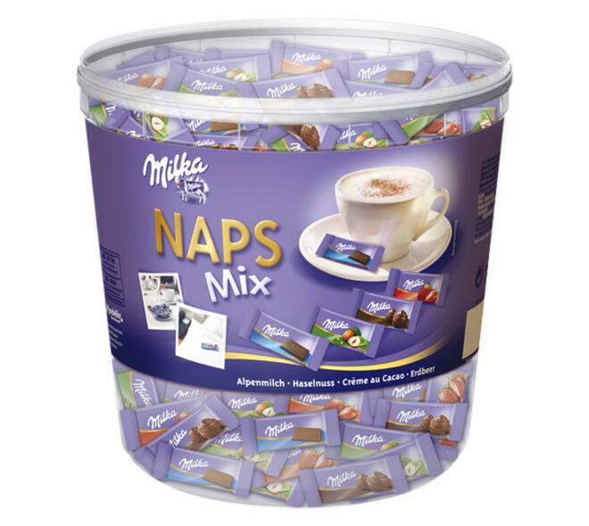 Chocolade Milka Naps mix