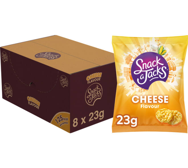 Mini rijstwafels Snack-a-Jacks cheese