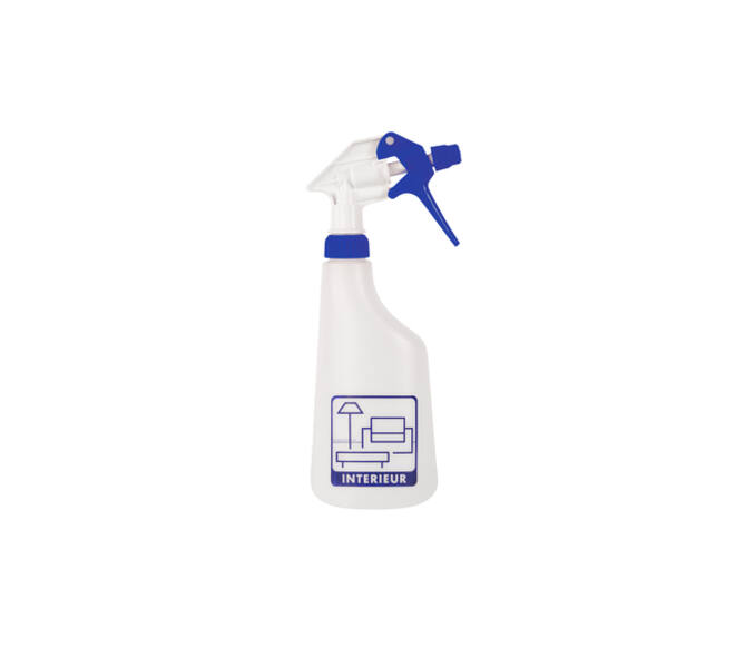 Sprayflacon Cleaninq 600ml leeg met logo interieur