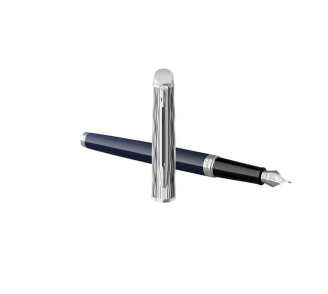 Vulpen Waterman Hémisphère L'essence du blue lacquer CT fijn