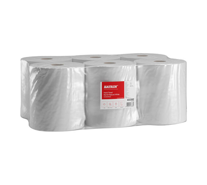 Poetspapier Katrin medium 1-laags wit 433382