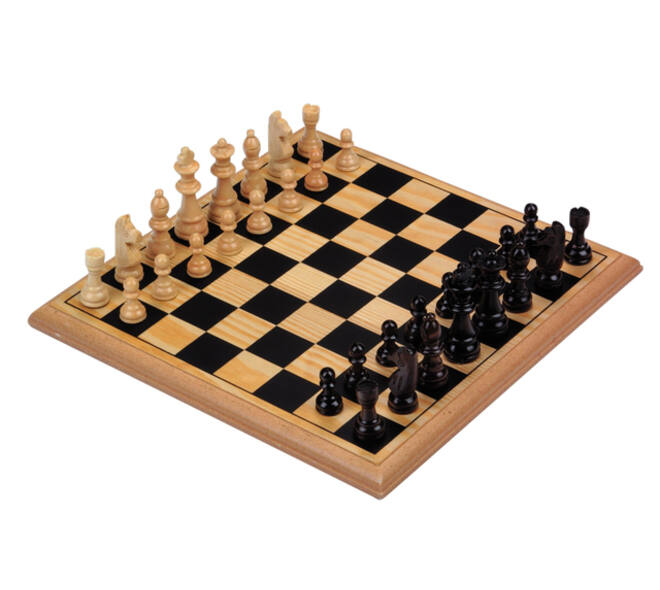 Schaakspel Longfield Games hout 30x30cm
