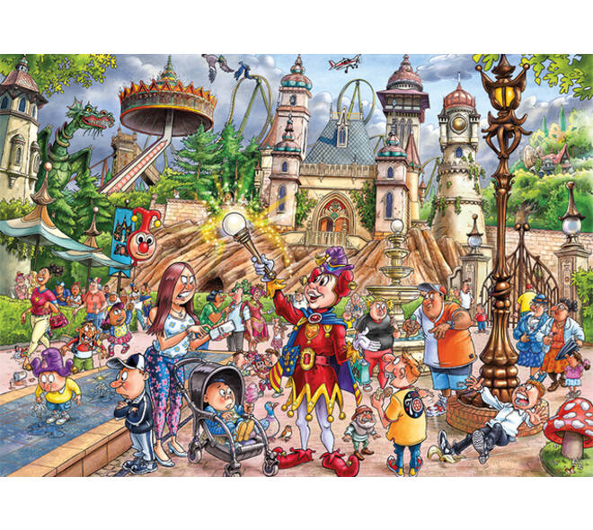 Puzzel Wasgij Mystery Efteling 1000 stukjes