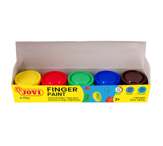 Vingerverf Jovi 35ml assorti set à 5 potjes
