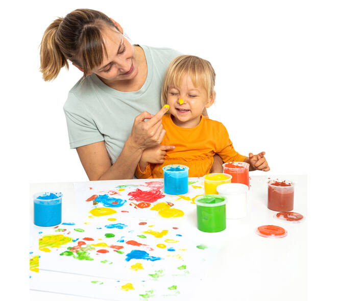 Vingerverf Jovi 35ml assorti set à 5 potjes