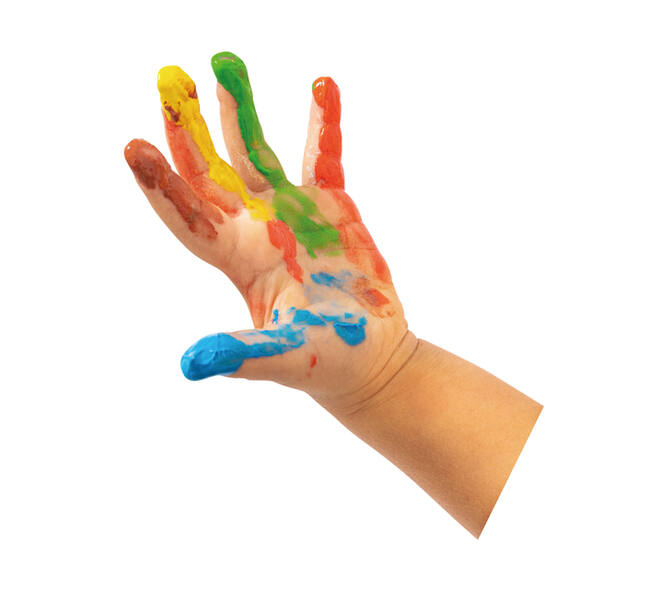 Vingerverf Jovi 35ml assorti set à 5 potjes