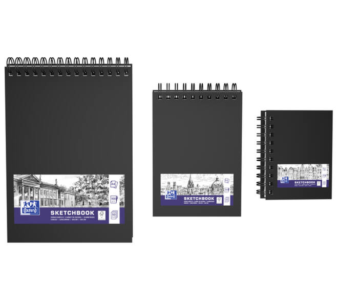 Schetsboek Oxford A5 50 vel 100 gram spiraal