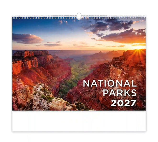 Kalender 2027 Helma 365 31.5x45cm Nationale parken