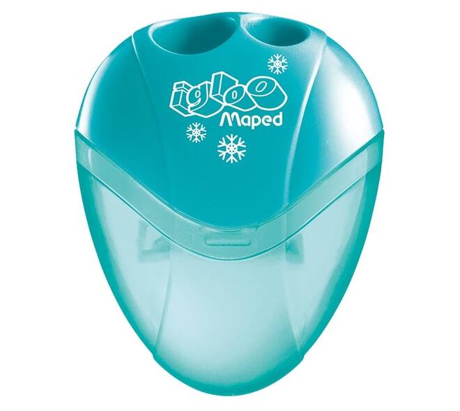 Puntenslijper Maped Igloo 2gaats display á 30 stuks assorti