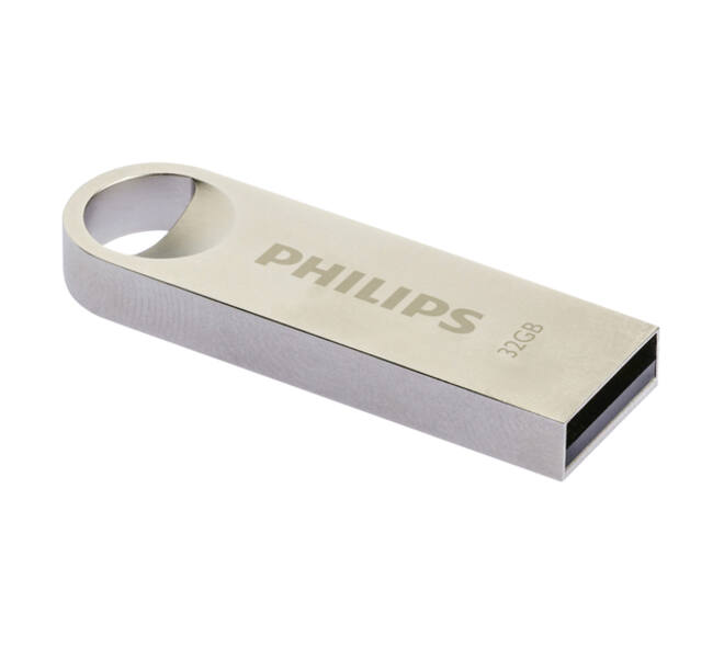 USB stick 2.0 Philips Moon USB-A 32GB zilver