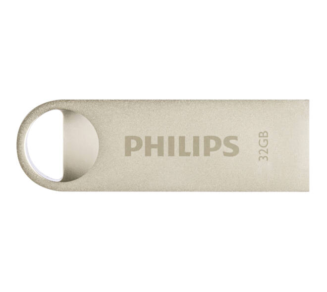 USB stick 2.0 Philips Moon USB-A 32GB zilver
