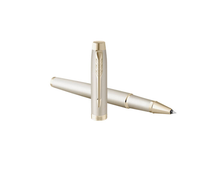 Rollerpen Parker IM Monochrome champagne GT fijn