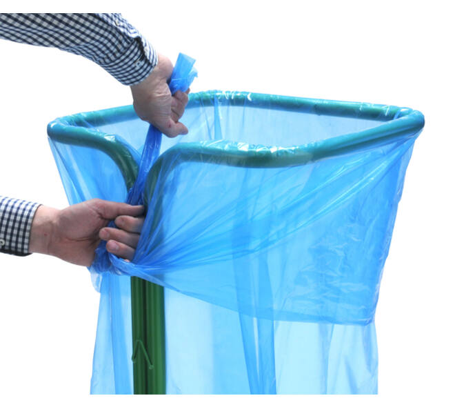 Zakhouder Vepa Bins zelfklemmend 400 liter groen